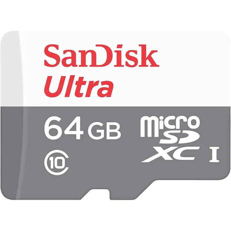 SanDisk Ultra UHS-I Class 10 microSDXC Card, 64 GB, SDSQUNS-064G-GN3MN - eBuy UAE